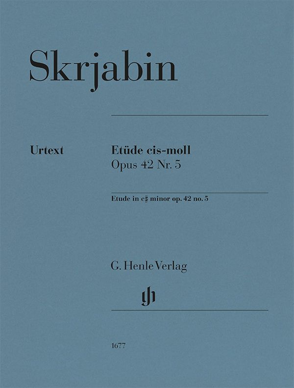 Etüde cis-moll op. 42/5