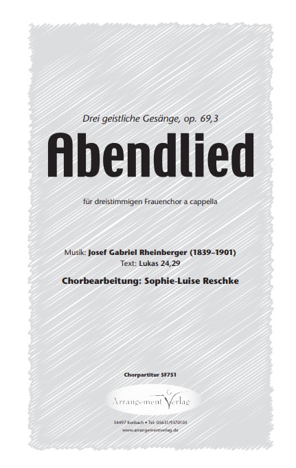 Abendlied op. 69/3