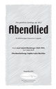 Abendlied op. 69/3