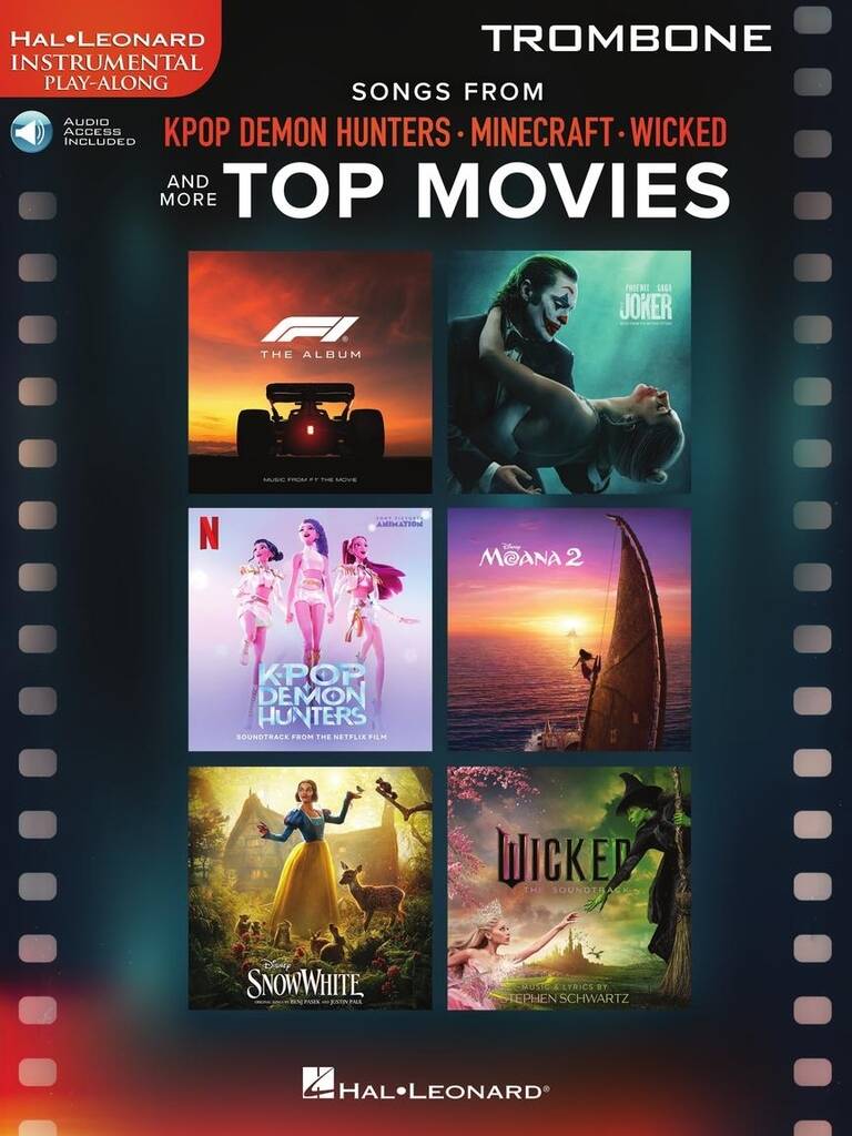 Songs from KPop Demon Hunters, Minecraft, Wicked and more Top Movies - Posaune