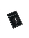 Ansteckbutton Violinschlüssel schwarz