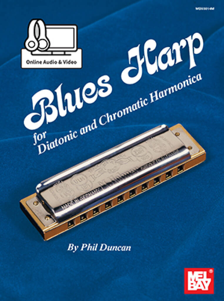 Blues Harp for diatonic and chromatic Harmonica