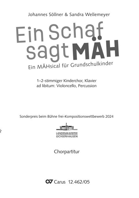 Ein Schaf sagt MÄH