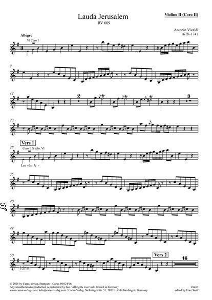 Lauda Jerusalem RV 609