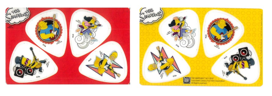 Pikcard - The Simpsons