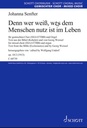 Denn wer weiß, was dem Menschen nutz ist im Leben op. 18/2