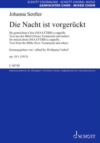 Die Nacht ist vorgerückt op. 18/1