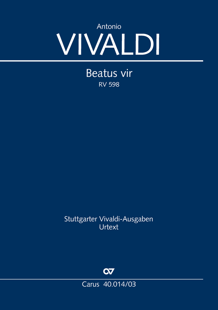 Beatus vir RV 598