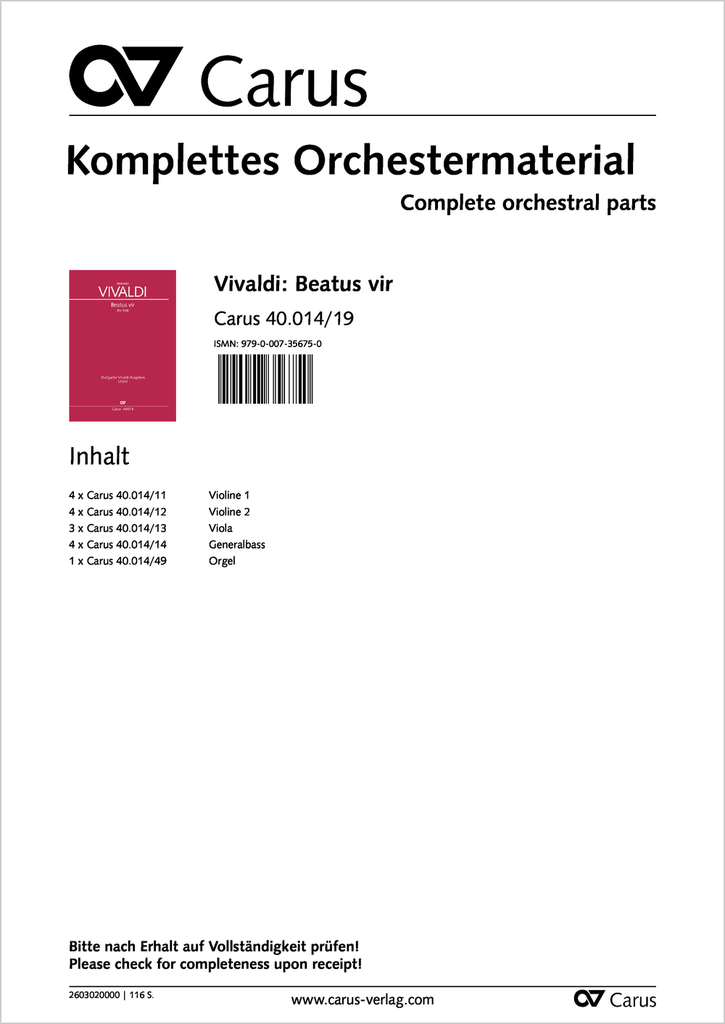 Beatus vir RV 598