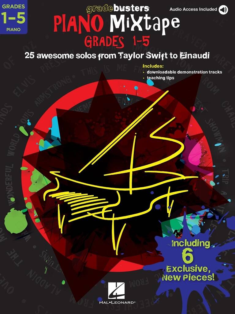 Gradebusters Mixtape - Grades 1-5 Piano