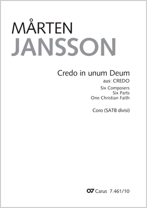 Credo in unum Deum
