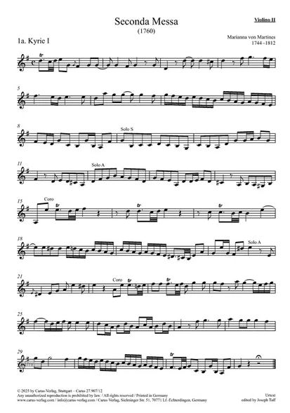 Seconda Messa G-Dur (1760)