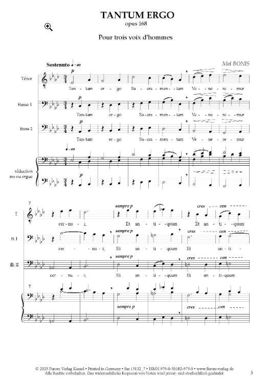 Tantum ergo op. 168