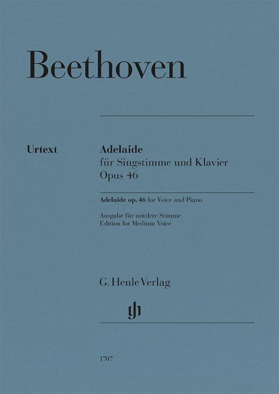 Adelaide op. 46 - mittlere Stimme