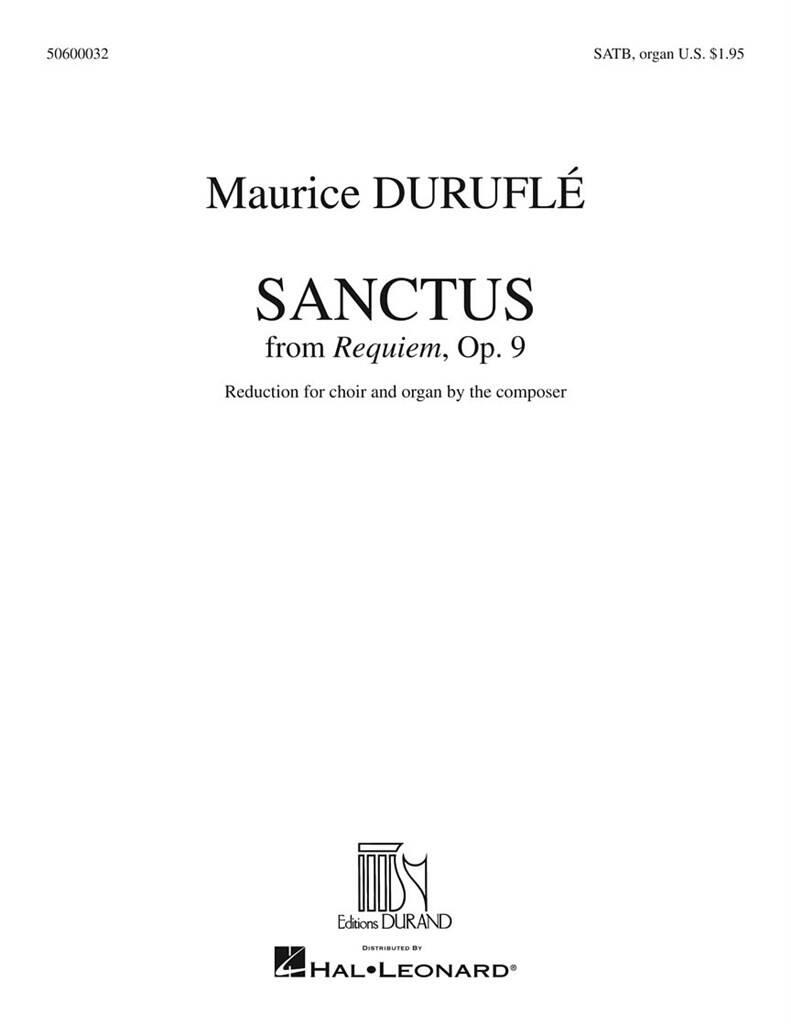 Sanctus aus "Requiem" op. 9