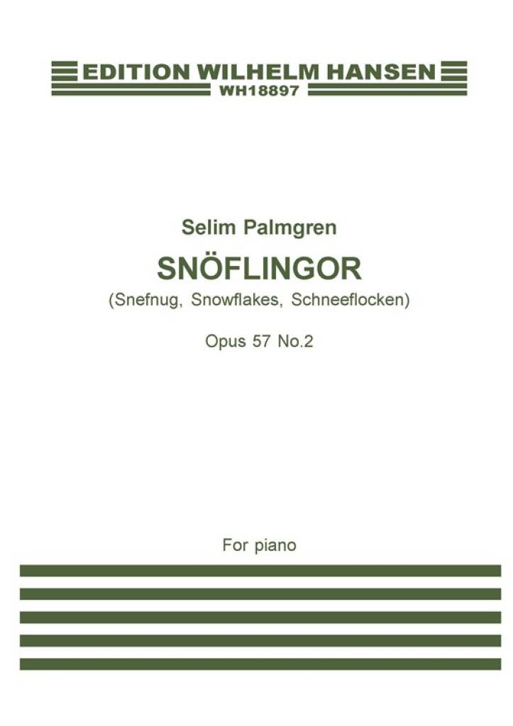 Snöflinger - Schneeflocken op. 57/2