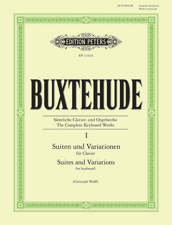 Sämtliche Clavier- und Orgelwerke Band 1 - Suiten und Variationen