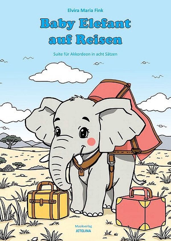 Baby Elefant auf Reisen