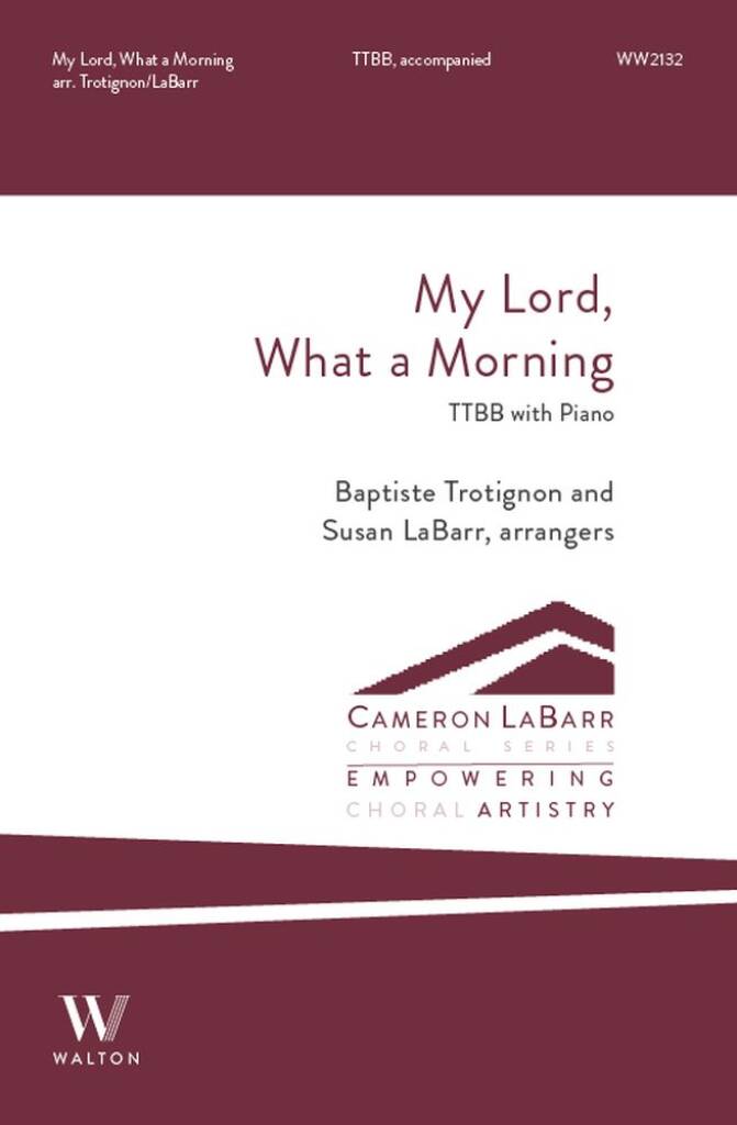My Lord what a morning