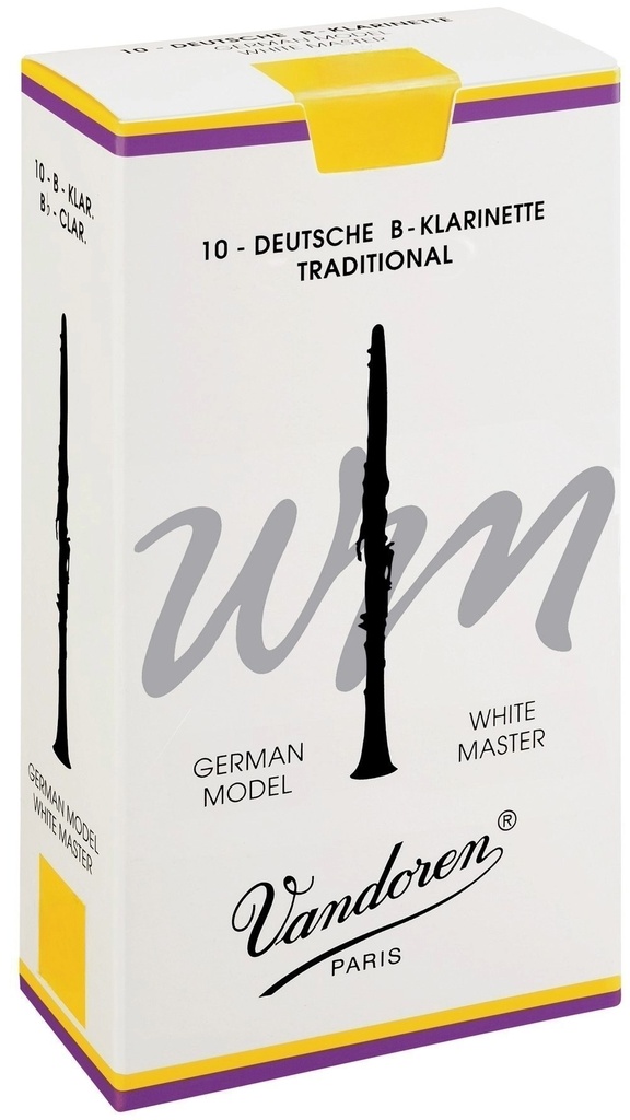 Vandoren White Master Bb-Klarinetten Blatt - Stärke 2