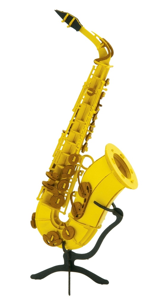 3D Papiermodell Saxophon