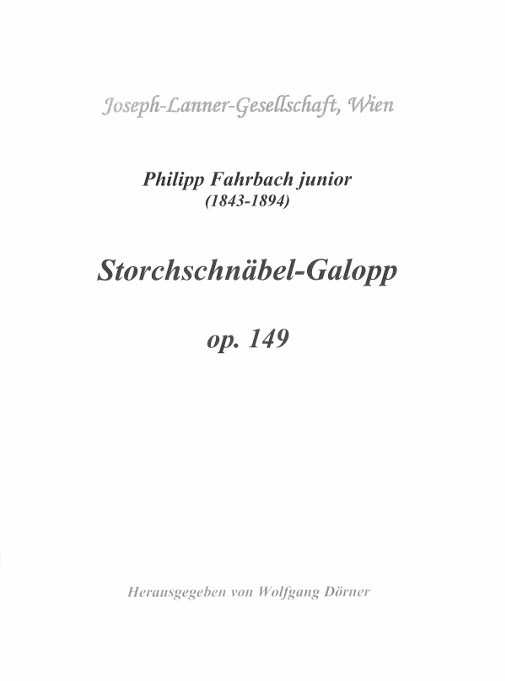 Storchschnäbel-Galopp op. 149