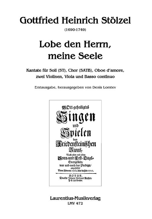 Lobe den Herrn meine Seele