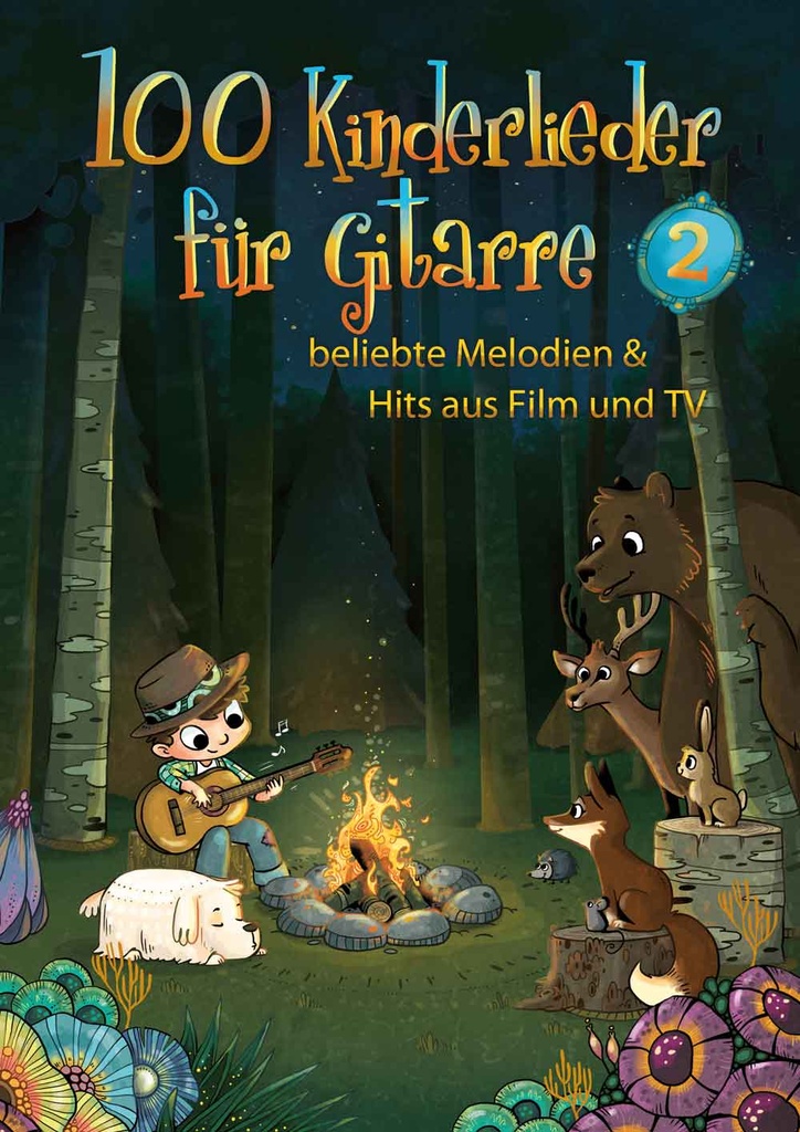 100 Kinderlieder für Gitarre Band 2