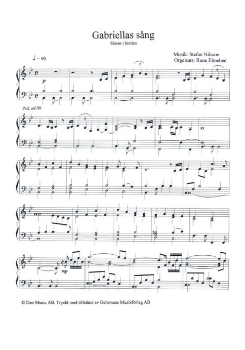 Gabriellas Sang