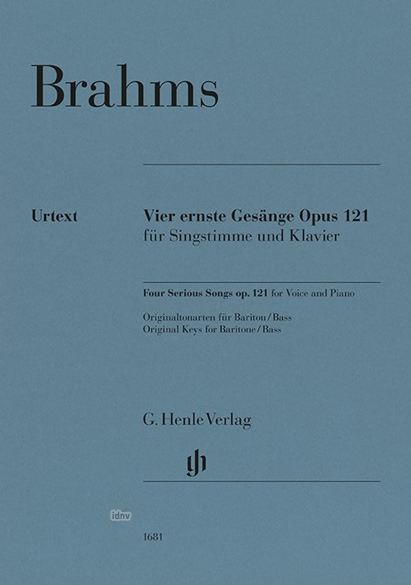 Vier ernste Gesänge, op. 121