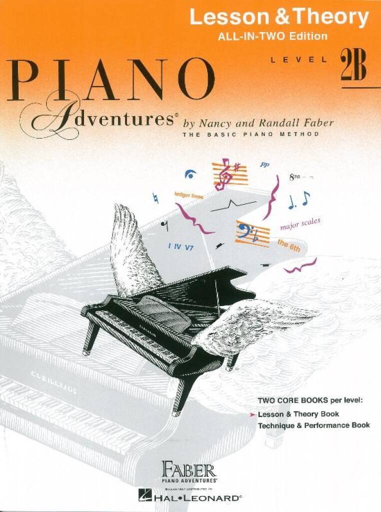 Piano Adventures All-in-Two 2B - Lesson & Theory