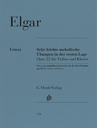 Sehr leichte melodische Übungen in der ersten Lage op. 22