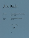 Cembalokonzert Nr. 3 D-Dur BWV 1054