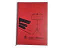 Notenheft A4 hoch 4x3 (Orgel)