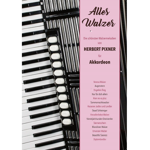 Alles Walzer - Akkordeonausgabe