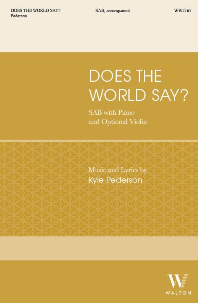 Does the world say