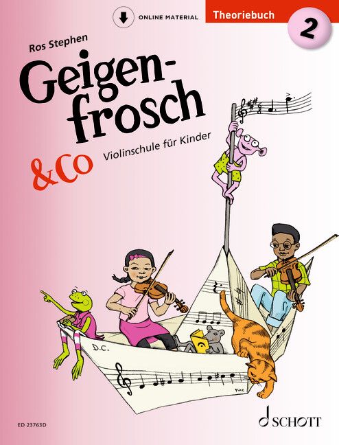 Geigenfrosch & Co Band 2 - Theoriebuch