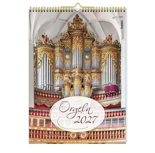 Orgeln 2027 - Wandkalender