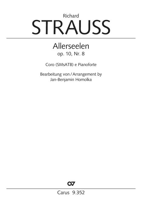 Allerseelen op.10/8