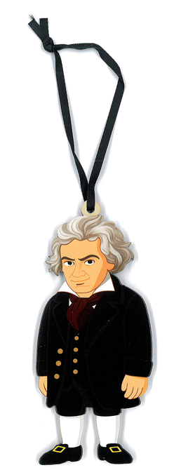 Anhänger Beethoven Shaped