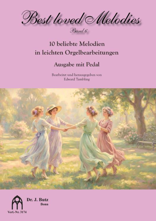 Best loved Melodies Band 6, Ausgabe mit Pedal