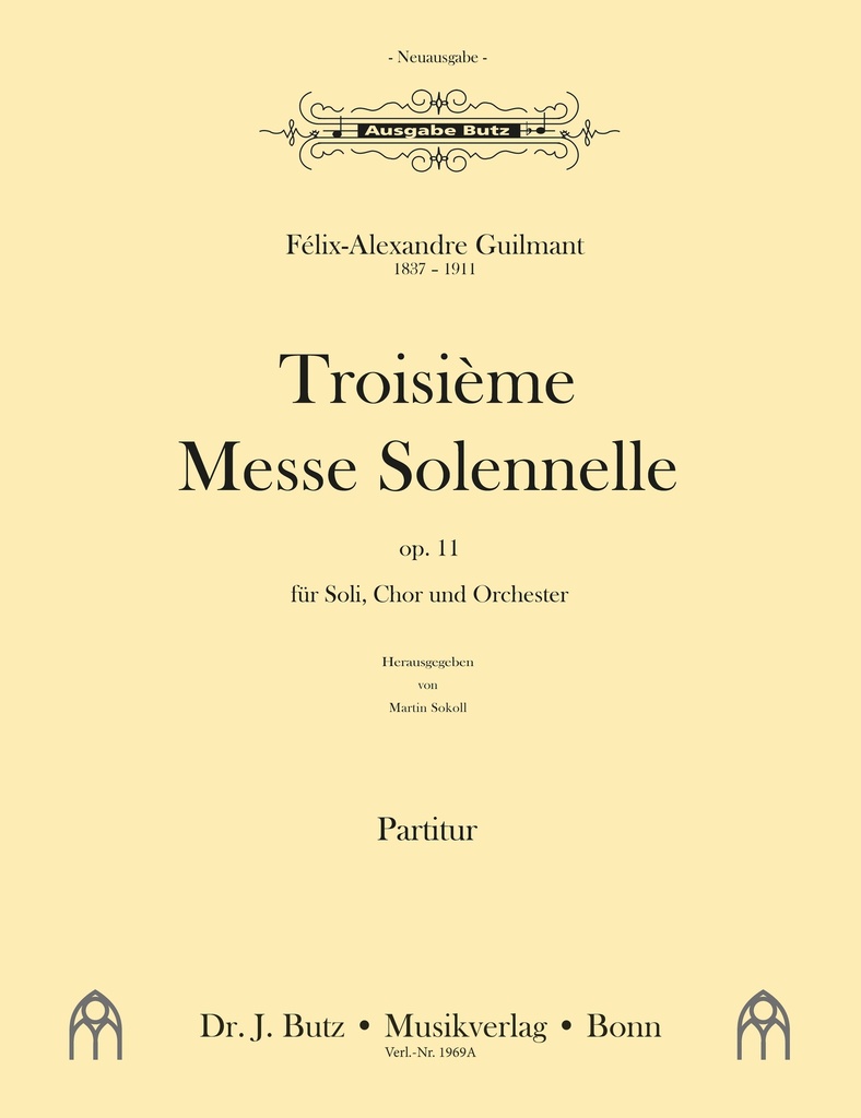 Messe Nr. 3 (Troisieme Messe Solennelle) op. 11 - Orchesterfassung