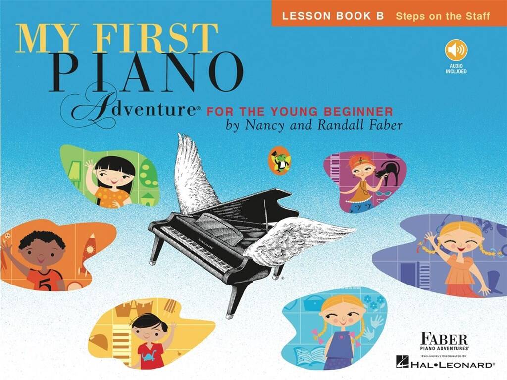 My first Piano Adventure Lesson Book B
