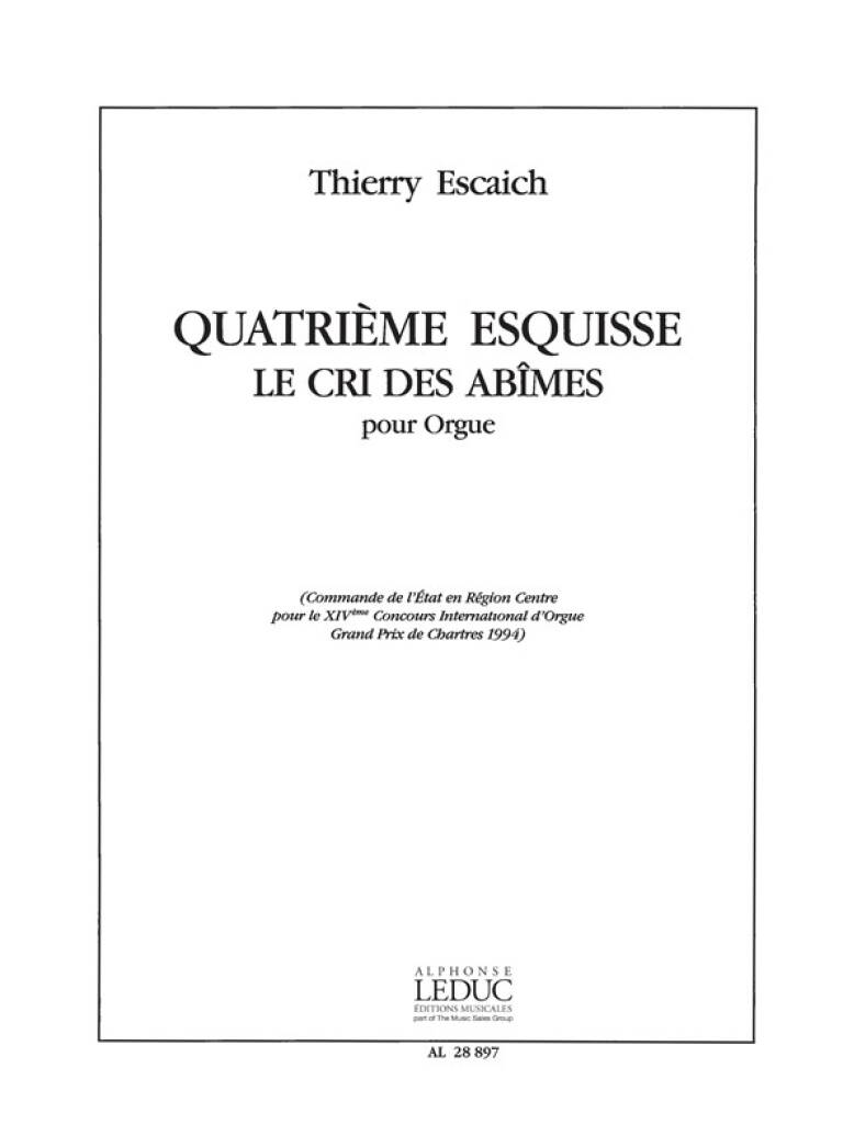 Esquisse Nr. 4 Le Cri des Abimes