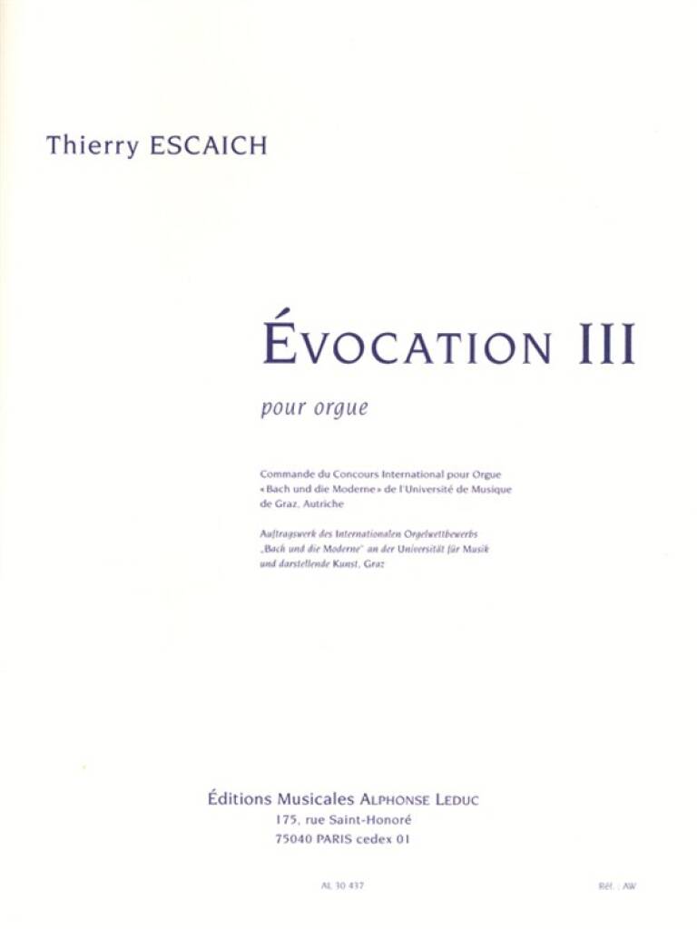 Evocation III (über Nun komm der Heiden Heiland)