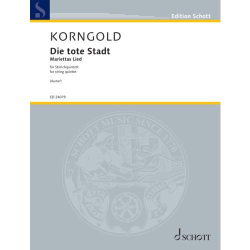 Mariettas Lied aus "Die tote Stadt"