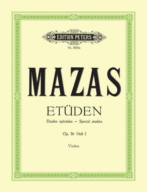 Etüden op. 36 Band 1