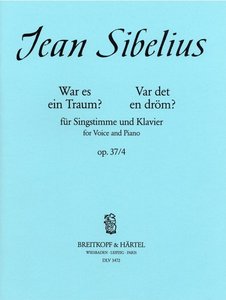 War es ein Traum op. 37/4
