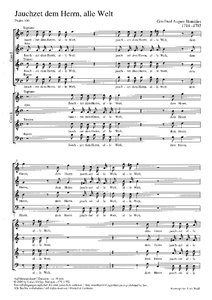 Jauchzet dem Herrn, alle Welt