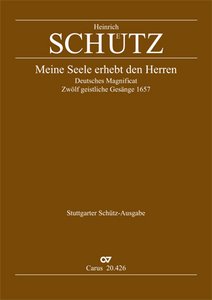 Deutsches Magnificat Meine Seele erhebt den Herrn, SWV 426